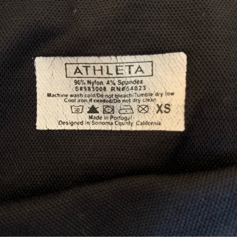 Athleta Breakthrough Laser Cut Tights Size XS - Picture 10 of 11